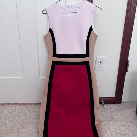 Colorblock Dress Calvin Klein - Picture 5 of 5